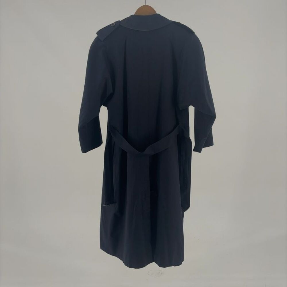 Burberry Trench Navy double breasted EUC Wool Vest - Picture 4 of 6